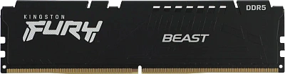 Оперативная память DIMM Kingston Fury Beast DDR5 16 GB kit (2x8GB) 6000MHz (AMD+Intel) (KF560C30BBEK2-16)
