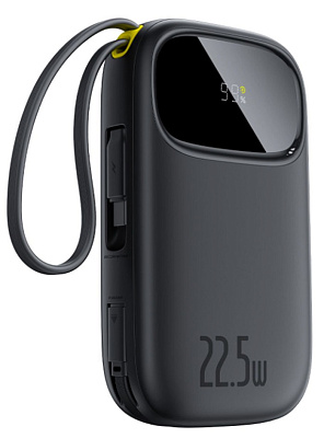 Портативный внешний аккумулятор Baseus EnerFill FC31, 10000mAh 22.5W - Black(P10082106123-00)