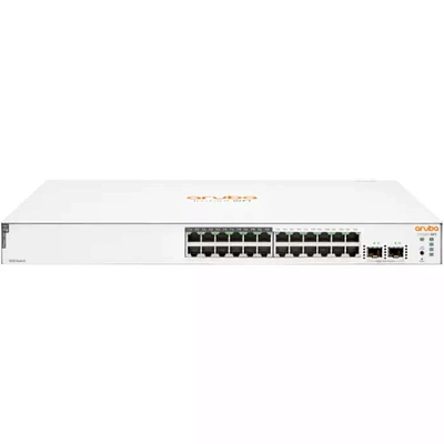 Коммутатор HP Enterprise Aruba Instant On 1830 24G 12p Class4 PoE 2SFP 195W Switch (JL813A)