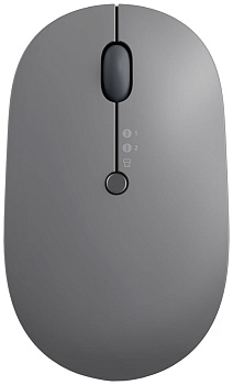 Мышь беспроводная Lenovo Go Multi-Device Wireless Mouse, Storm Grey  (GY51C21211)