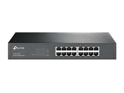 Коммутатор GbE 16-портовый Tp-Link TL-SG1016D  (TL-SG1016D(UN))