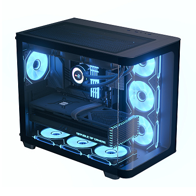 Корпус AeroCool P500C (P500C-G-BK-V1)