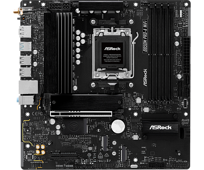 Материнская плата ASRock B850M PRO-A WIFI (90-MXBR90-A0UAYZ)