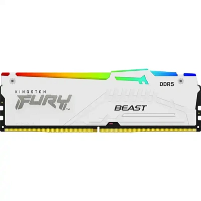 Оперативная память Kingston Fury Beast RGB (AMD),  DDR5 32 GB kit (2x16GB) 5600MHz (KF556C36BWEAK2-32)