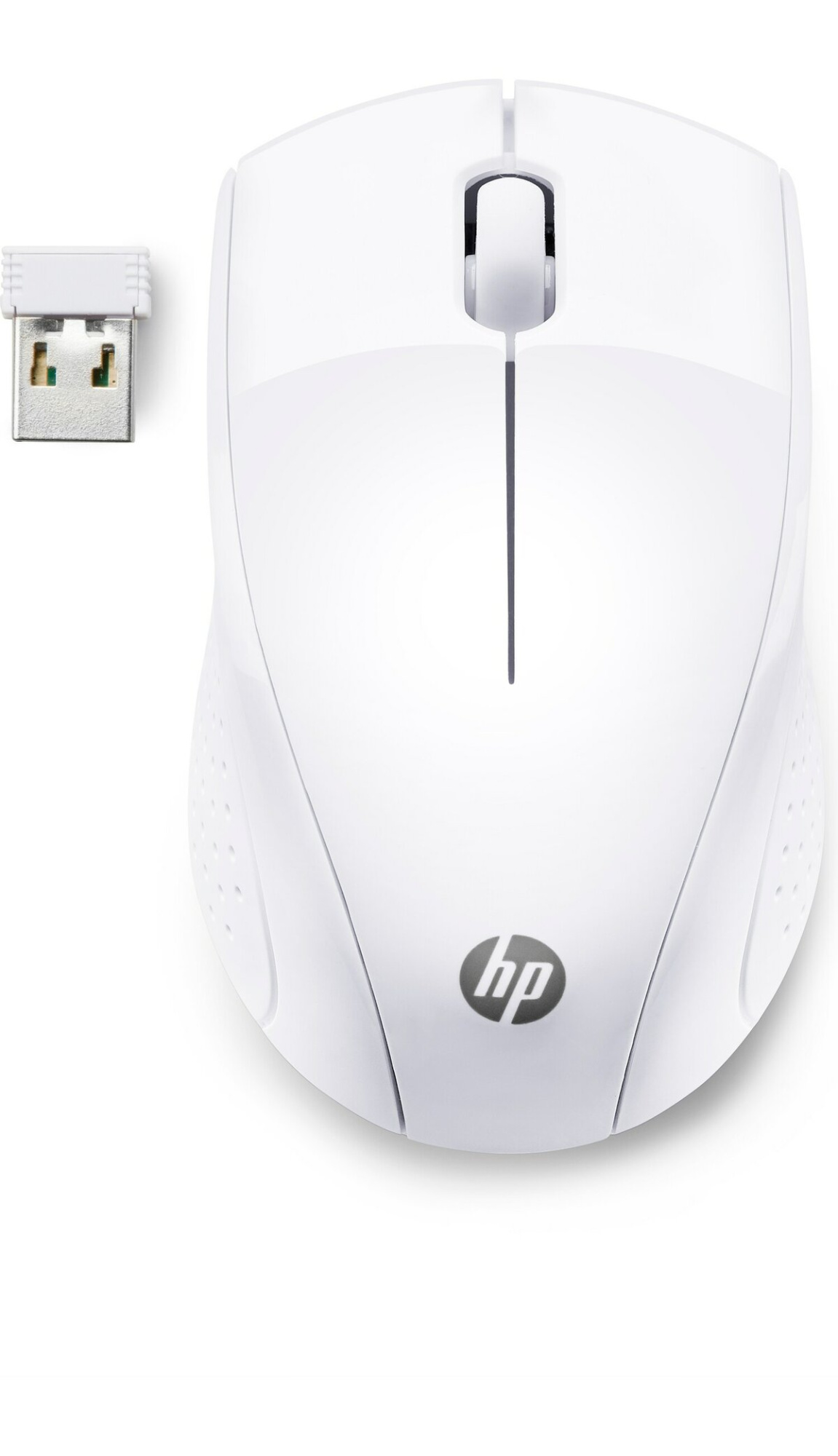 Компьютерная мышь   беспроводная HP 7KX12AA, 220, белая (7KX12AA)