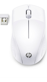Компьютерная мышь   беспроводная HP 7KX12AA, 220, белая (7KX12AA)