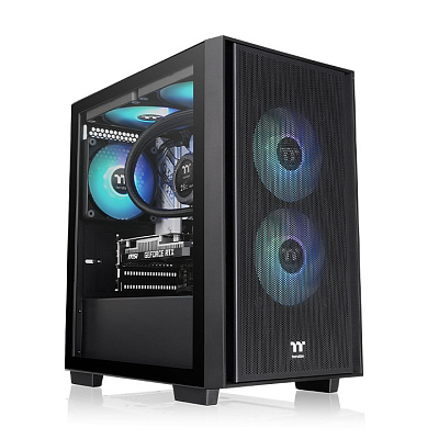 Компьютерный корпус Thermaltake Versa H16 - Black (CA-1Y8-00S1WN-02)