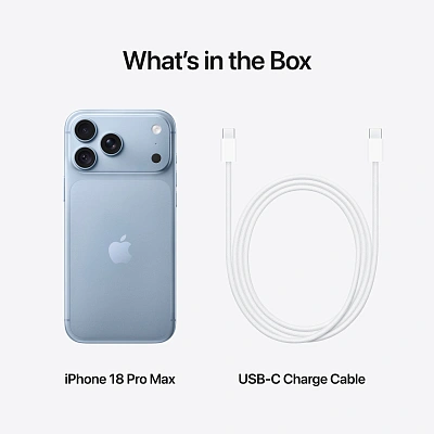 Смартфон Apple iPhone 18 Pro Max 512GB Glacier  Model A3717 (MJXW4AF/A)