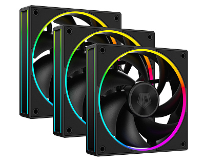 Комплект вентиляторов для корпуса ID-Cooling AF-127-ARGB-K TRIO (ID-FAN-AF-127-ARGB-K-TRIO)