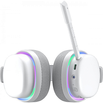 Наушники с микрофоном AULA G7 White, 1000mAh, RGB (G7 White)