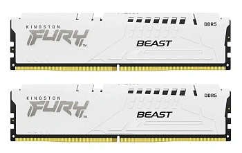 Оперативная память Kingston Fury Beast (AMD), DDR5 32 GB kit (2x16GB) 6000MHz (KF560C30BWEK2-32)