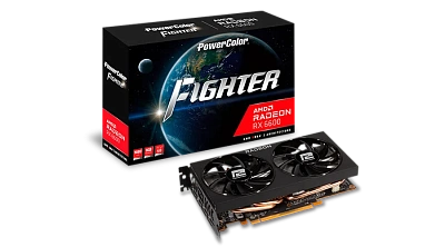 Видеокарта PowerColor RX 6600 Fighter (AXRX 6600 8GBD6-3DH OEM)