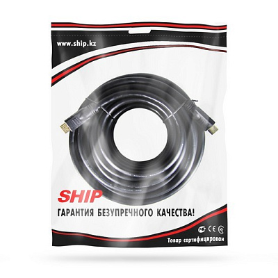 Интерфейсный кабель HDMI-HDMI SHIP SH6031-10P 30В Пол. пакет (SH6031-10P)