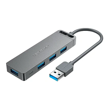 USB Хаб 4-port USB 3.0 Vention CHLBD-SCB, Black, OEM (CHLBD)