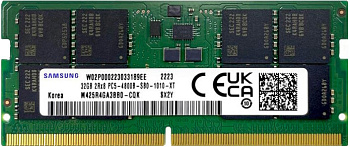 Оперативная память для ноутбука SODIMM Samsung M425 DDR5 32GB 4800MHz (M425R4GA3BB0-CQK)