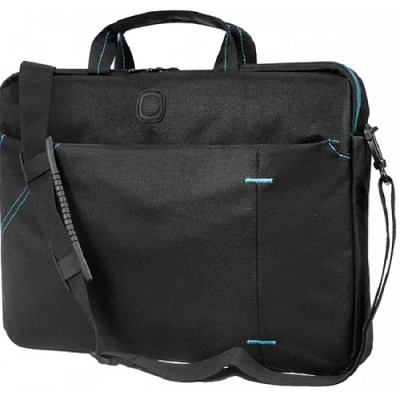 Сумка для ноутбука 15.6" Continent CC-125 GB, 15.6", Полиэстер, Black-Blue (CC-125 GB)