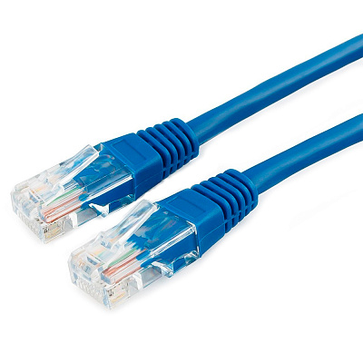 Патч-корд UTP Cablexpert, кат. 5e, 15м, синий (PP10-15M/B)