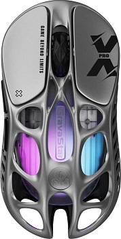 Мышь GravaStar Mercury X Pro 8K, Silver (GS X PRO_GRY)
