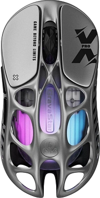 Мышь GravaStar Mercury X Pro 8K, Silver (GS X PRO_GRY)