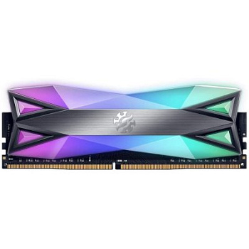 Оперативная память  A-Data XPG Spectrix D60G RGB 8Gb 3200MHz DDR4 DIMM, CL16, 1.4v,  AX4U32008G16A-ST60 (AX4U32008G16A-ST60) Оперативная память  A-Data XPG Spectrix D60G RGB 8Gb 3200MHz DDR4 DIMM, CL16, 1.4v,  AX4U32008G16A-ST60 (AX4U32008G16A-ST60)