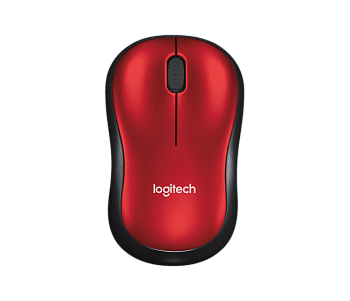 Мышка беспроводная Logitech M185 Red (910-002240)