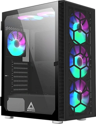 Корпус Montech X3 GLASS, Черный (X3 GLASS (B))