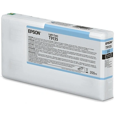 Картридж Epson SC-P5000 200ml Light Cyan светло голубой (C13T913500)