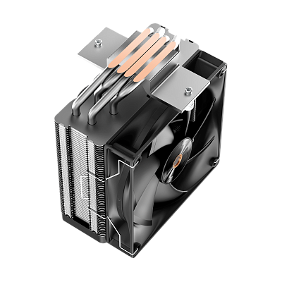 Вентилятор для процессора Ocypus Delta A40 Elite BK Черный (Delta-A40-BK1NNWN00E-GL)