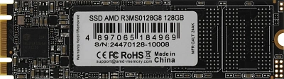 Твердотельный накопитель  128GB SDD AMD RADEON R3 M.2 SATA 2280 (R3MS0128G8)