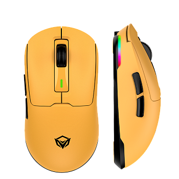 Мышь Meetion GW24 White (Air GW24 Lemon Yellow)