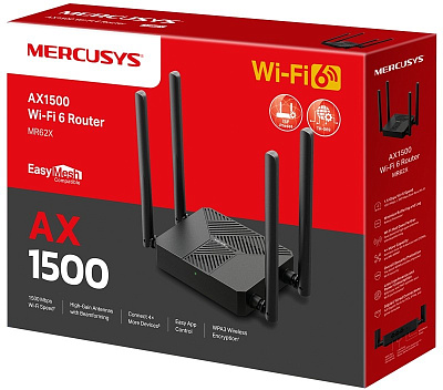 Маршрутизатор беспроводной Mercusys MR62X  (MR62X)