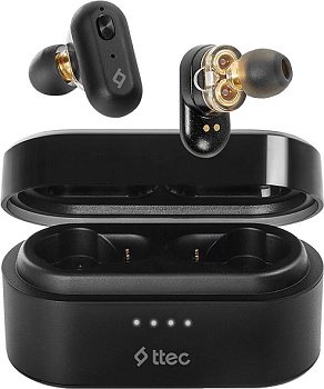 Наушники ttec AirBeat Duo , Black (2KM127S)