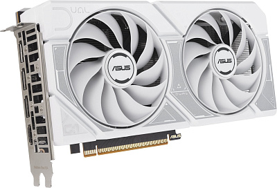 Видеокарта ASUS Dual GeForce RTX 5060 White OC Edition 8GB GDDR7 (DUAL-RTX5060-O8G-WHITE)