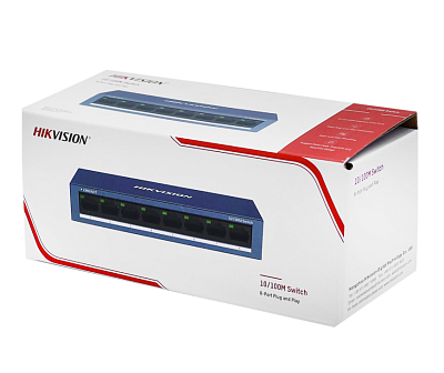 Коммутатор Hikvision DS-3E0108-O (DS-3E0108-O)