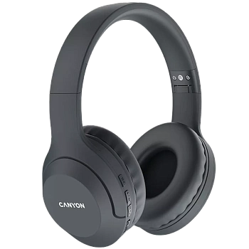 Наушники накладныеCanyonBTHS-3, Black (CNS-CBTHS3DG)
