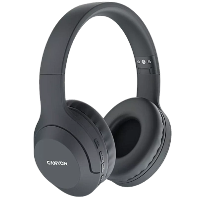 Наушники накладныеCanyonBTHS-3, Black (CNS-CBTHS3DG)