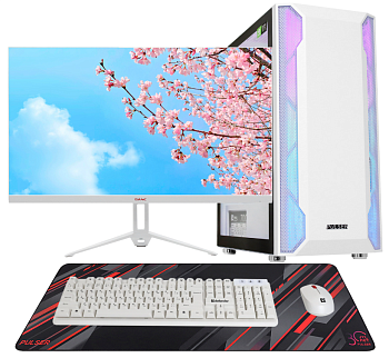 Системный блок PULSER Advanced 401M + Монитор 27" Sanc M2742QPH V2 + Клавиатура мышь (Advanced 401M)