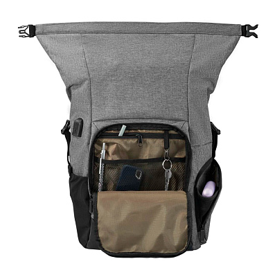 Рюкзак для ноутбука Hama Terra, 00217239, up to 15.6", Grey (00217239)