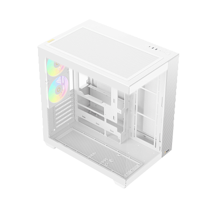 Корпус Ocypus Delta C74 WH ARGB - Белый (Delta-C74-WHD200XX-GL)
