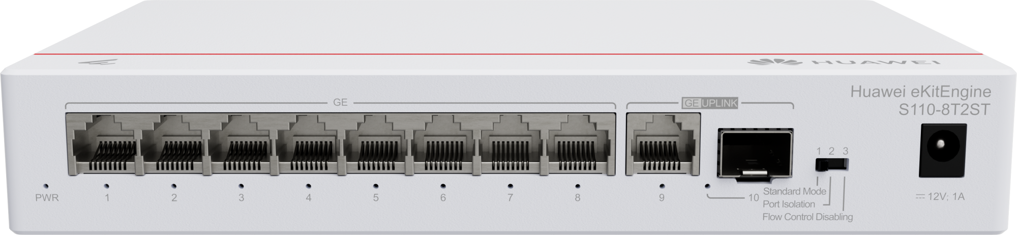 Коммутатор HUAWEI S110-8T2ST (98012199)