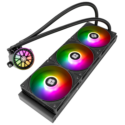 Кулер с водяным охлаждением Thermalright Aqua Elite 360 ARGB BLACK V6 (TL-N12-R5-S)