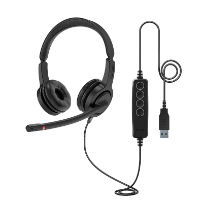 Гарнитура AXTEL Voice UC28 Duo NC USB (AXH-V28UCD)