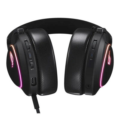Наушники ASUS A701 ROG DELTA II/BLK//HS,BLK (90YH03W0-BHUA00)