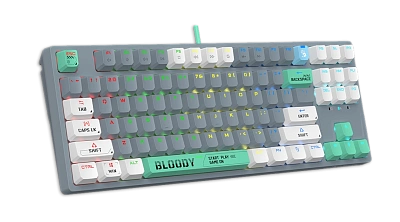 Клавиатура игровая Bloody S87 ASH (S87-ASH)
