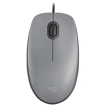 Мышь Logitech M110 Silent, Grey, (910-005490/910-006760)