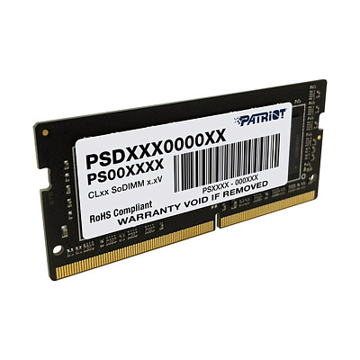 Оперативная память для ноутбука Patriot SL PSD48G320081S DDR4 8GB (PSD48G320081S)
