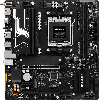 Материнская плата ASRock B850M-X WIFI R2.0 (90-MXBSH0-A0UAYZ)