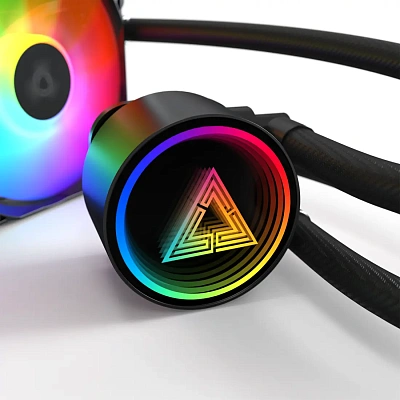 Водяное охлаждение для CPU Montech LightFlow ARGB 360, Black (LightFlow ARGB 360 (B))