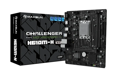 Материнская плата MaxSun Challenger H610M-H V1 WIFI (MS-Challenger H610M-H V1 WIFI)
