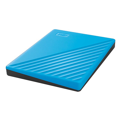  Внешний жесткий диск 2Tb My Passport BYVG0020BBL-WESN Blue (TRB140003000) (WDBYVG0020BBL-WESN)